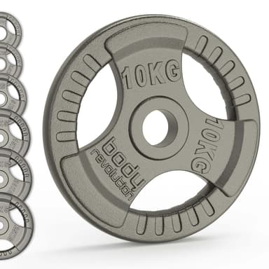 Olympic Tri Grip Viktskivor i Gjutjärn - Par & Set