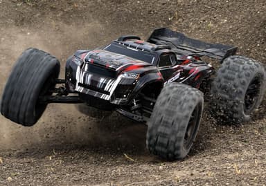 Traxxas Släde 1/8 Lastbil 6S Belted Röd