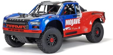ARRMA Mojave 4S 4WD Desert Truck RTR Blå/Röd