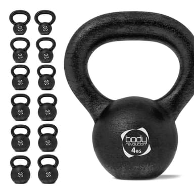 Body Revolution Kettlebell i Gjutjärn 2 kg - 28 kg