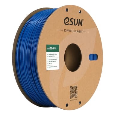 eSUN ABS+ HS 1.75mm - 1kg - Blå