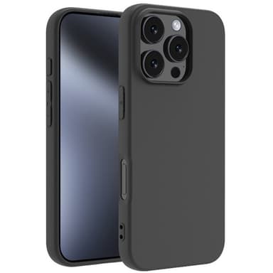 SKALO iPhone 16 Pro Mattsvart Ultratunn TPU-Skal