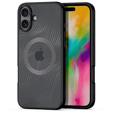 DUX DUCIS iPhone 16 Aimo Series Magnetring Skal - Svart