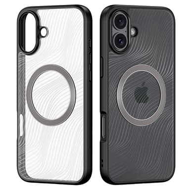 DUX DUCIS iPhone 16 Aimo Series Magnetring Skal - Svart
