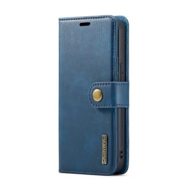 DG MING iPhone 16 Pro Max 2-i-1 Magnet Plånboksfodral - Blå