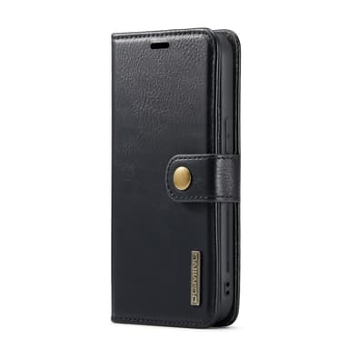 DG MING iPhone 16 Pro 2-i-1 Magnet Plånboksfodral - Svart