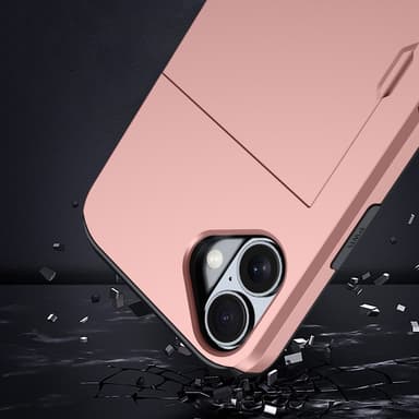 SKALO iPhone 16 Plus Armor Skal Korthållare - Grön