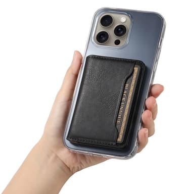 DENIOR iPhone 16 Pro Max D12 Skal+Plånbok - Svart