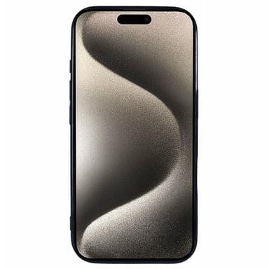 SKALO iPhone 16 Pro Carbon Fiber TPU-skal - Svart