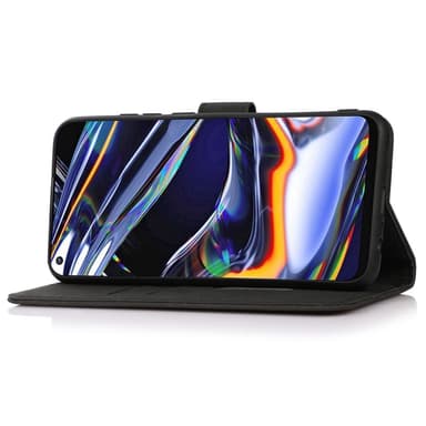 SKALO iPhone 16 Pro Max KHAZNEH Plånboksfodral i PU-Läder - Svart
