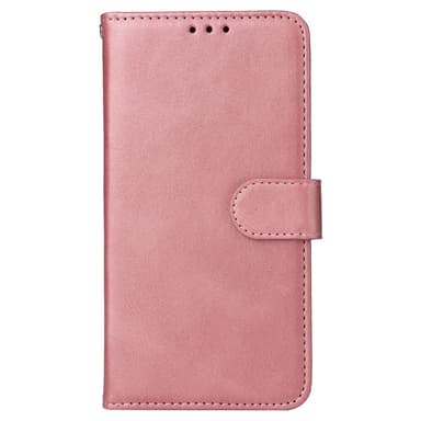 SKALO iPhone 16 Pro PU-Läder Plånboksfodral - Rosa