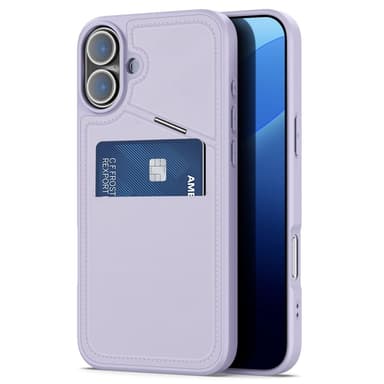 DUX DUCIS iPhone 16 Plus Rafi II Series Skal med Korthållare - Lila