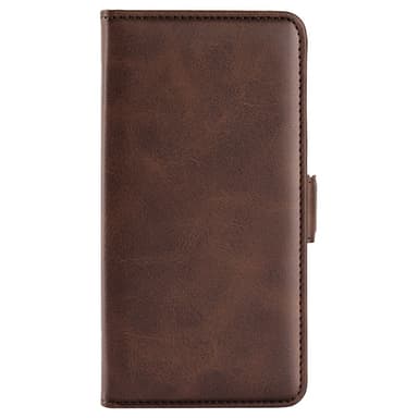 SKALO iPhone 16 Pro Premium Plånboksfodral - Brun