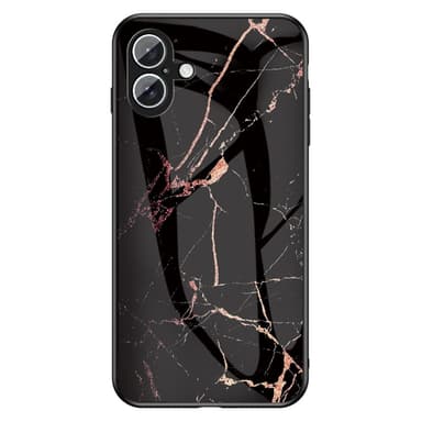 SKALO iPhone 16 Plus Marmor Härdat Glas TPU-skal - Motiv 2