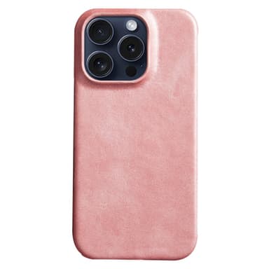 SKALO iPhone 16 Pro PU-Läder Skal - Roséguld