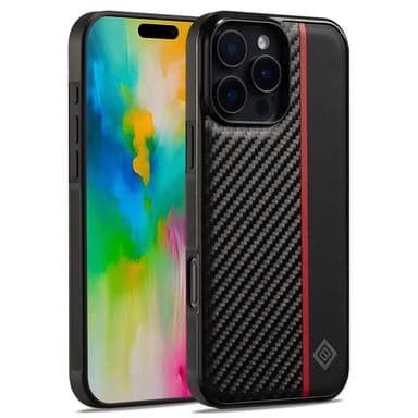 LC.IMEEKE iPhone 16 Pro Carbon Fiber Skal