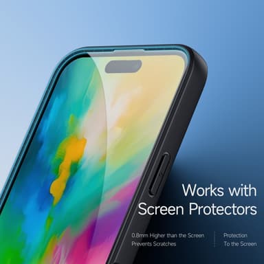 DUX DUCIS iPhone 16 Plus Aimo Series med Metallställ Skal - Svart