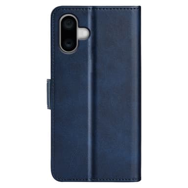 SKALO iPhone 16 Premium Plånboksfodral - Blå