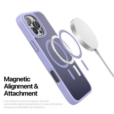 DUX DUCIS iPhone 16 Pro Max Yind Series Matt Finish Skal - Lila