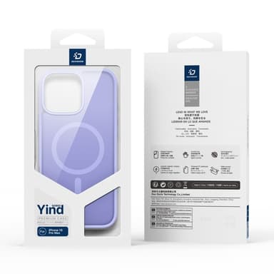 DUX DUCIS iPhone 16 Pro Max Yind Series Matt Finish Skal - Lila