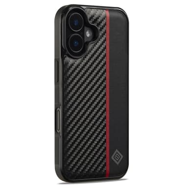 LC.IMEEKE iPhone 16 Carbon Fiber Skal