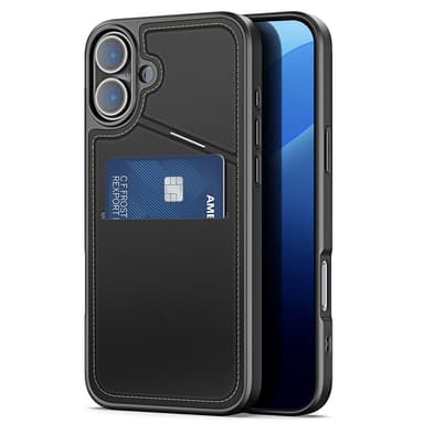 DUX DUCIS iPhone 16 Plus Rafi II Series Skal med Korthållare - Svart