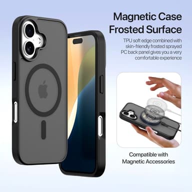 DUX DUCIS iPhone 16 Plus Lawa Series Plånboksfodral - Svart