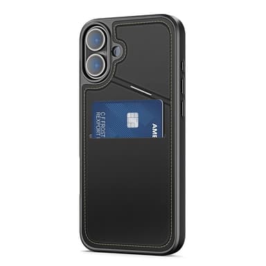 DUX DUCIS iPhone 16 Plus Rafi II Series Skal med Korthållare - Svart
