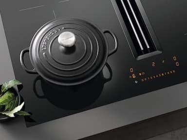 Miele Induktionshäll med fläkt KMDA 7272 FR-U Silence (80cm)