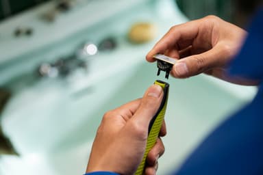 Philips OneBlade rakbladssats QP624/50 (svart)