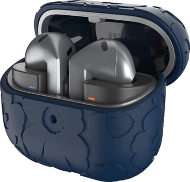 Samsung Galaxy Buds3/Pro Marimekko skal (svart/blått)