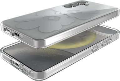Samsung Galaxy S24 Marimekko Dual Layer skal (grå/silver)