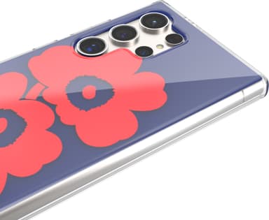 Samsung Galaxy S24 Ultra Marimekko Dual Layer skal (blått/rött)