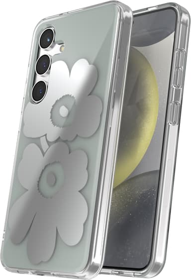 Samsung Galaxy S24 Marimekko Dual Layer skal (grå/silver)