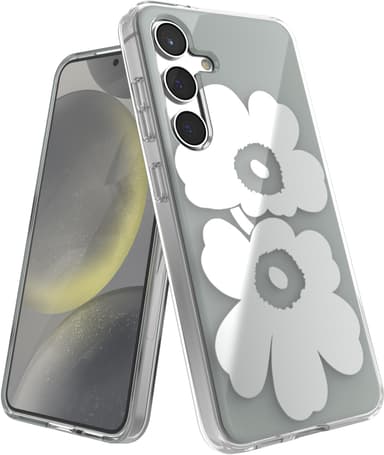 Samsung Galaxy S24 Marimekko Dual Layer skal (grå/silver)
