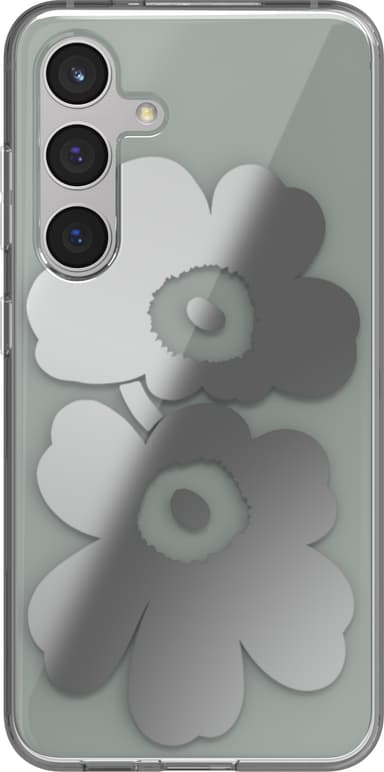 Samsung Galaxy S24 Marimekko Dual Layer skal (grå/silver)