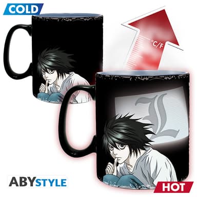 ABYstyle Death Note värmeväxlingsmugg (Kira & L)