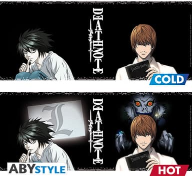 ABYstyle Death Note värmeväxlingsmugg (Kira & L)