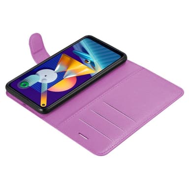 Samsung Galaxy A11 / M11 Plånboksfodral Skal (Lila)