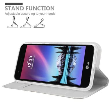 LG K4 2017 Fodral Skal Case (Silver)