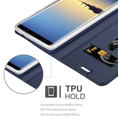 Samsung Galaxy NOTE 8 Fodral Skal Case (Blå)