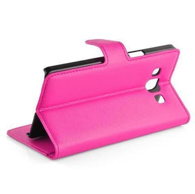 Samsung Galaxy J5 2015 Plånboksfodral Skal (Rosa)