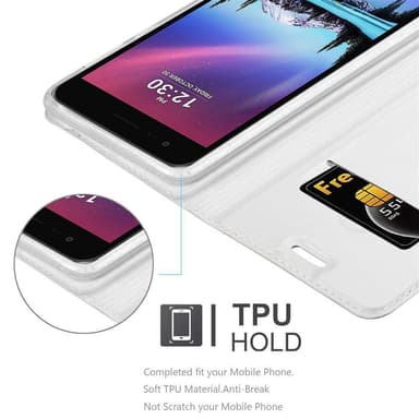 LG K4 2017 Fodral Skal Case (Silver)