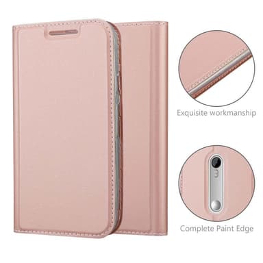Motorola MOTO G3 Fodral Skal Case (Rosa)