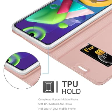 Samsung Galaxy M31 Fodral Skal Case (Rosa)