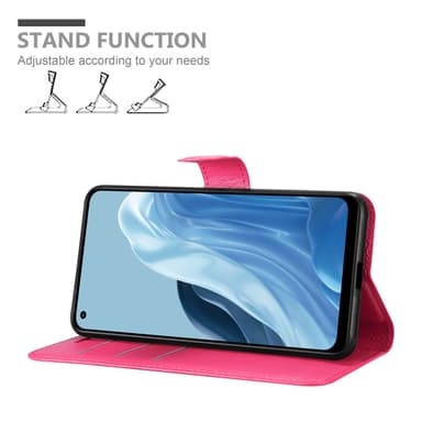 Realme 7 5G Plånboksfodral Skal (Rosa)