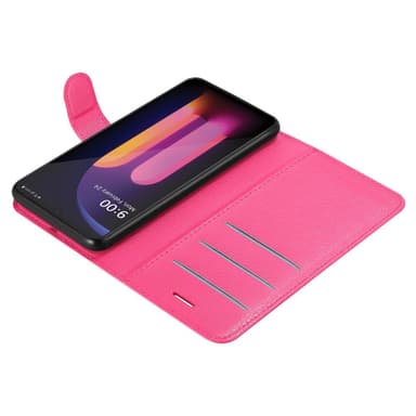LG V60 ThinQ Plånboksfodral Skal (Rosa)