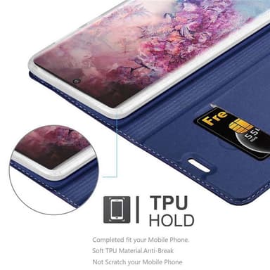 Samsung Galaxy NOTE 10 PLUS Fodral Skal Case (Blå)