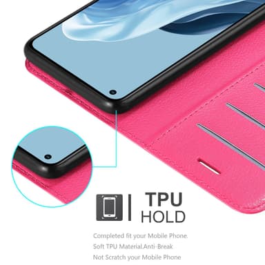 Realme 7 5G Plånboksfodral Skal (Rosa)