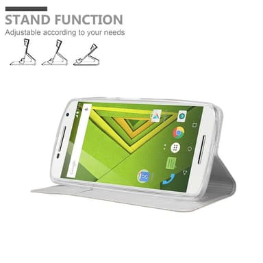 Motorola MOTO X PLAY Fodral Skal Case (Silver)